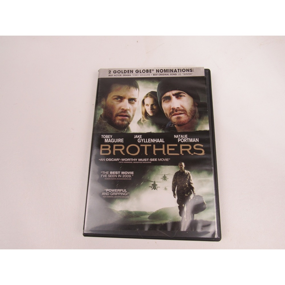Brothers DVD 2009 Tobey Maguire Jake Gyllenhaal Natalie Portman Drama Movie